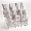 Taymar 4-Rum Tv�rformat A4 Brochure-holder. V/8 stk 190.00 Kr/stk  