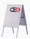 Gadeskilt  M/Alu Klapramme - Flere formater