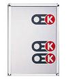 Alu-Klapramme m/Forkromet hj�rne - Profil 32mm - Flere formater