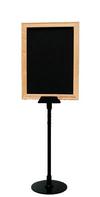 Komplet BD Skiltestander - A4 Lys Tr�ramme & metalfod